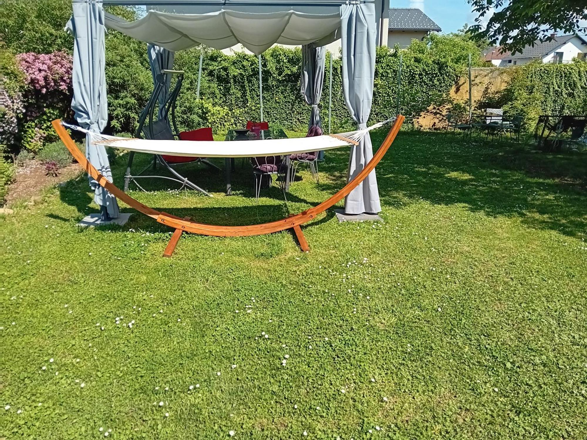 Camping Under The Walnut In Your Own Tent On A Shared Lot And Shared Bathroom Ljubljana Exterior photo